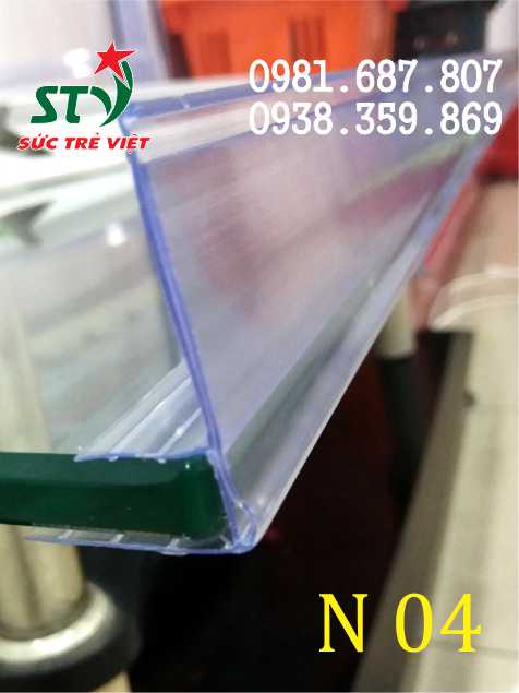 Nẹp nhựa siêu thị